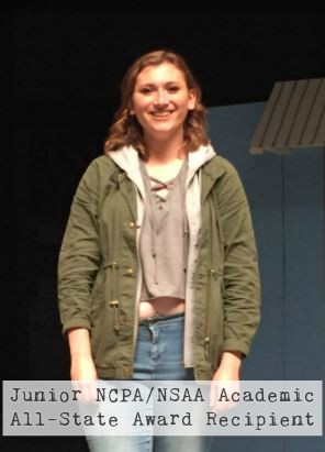Junior NCPA/NSAA Award Recipient