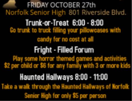Student Council Haunted Hallways
